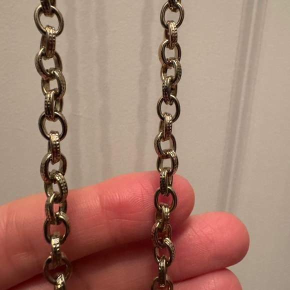 Chicos long Necklace with Enamel Giraffe Rhinestone Embellished Pendant - Picture 10 of 11